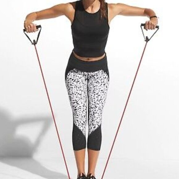 Athleta NWT Printed Stealth TruCool Capri - Picture 2 of 12